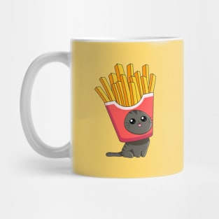 Cat Fries Mug